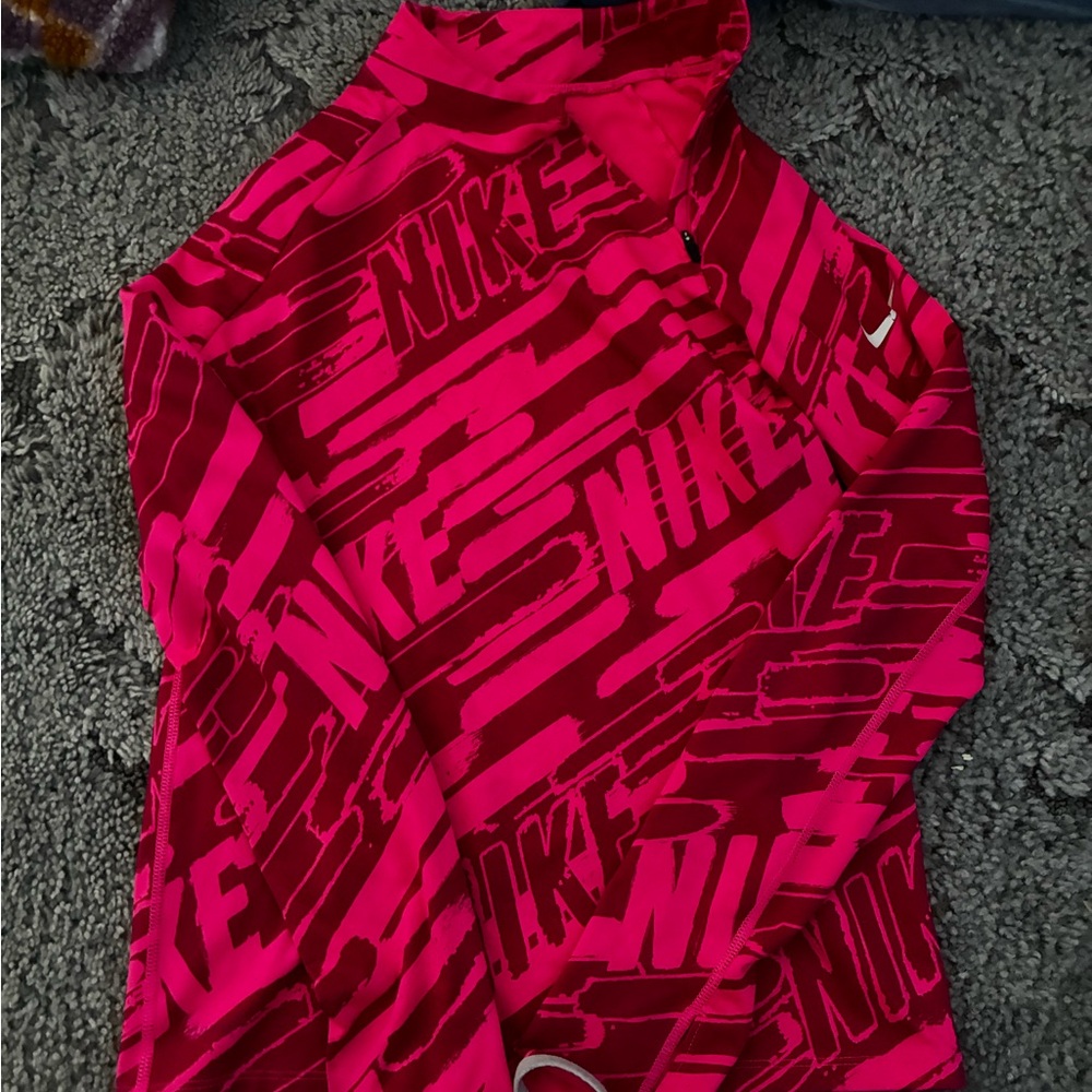 Nike Bold Pink and Red Pullover
